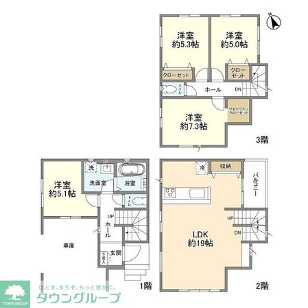 Kolet鳩ケ谷#06の物件間取画像